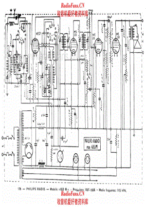 Philips 653M 电路原理图.pdf
