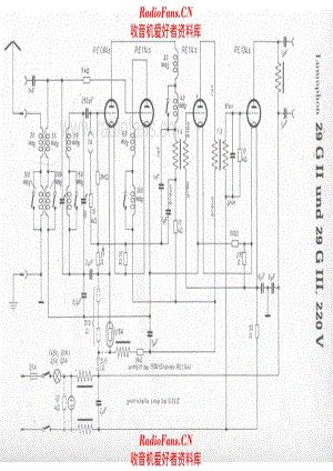 Lumophon 29GII G2III 220V 电路原理图.pdf