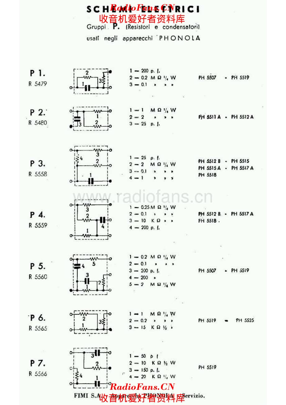 Phonola P units 电路原理图.pdf_第1页