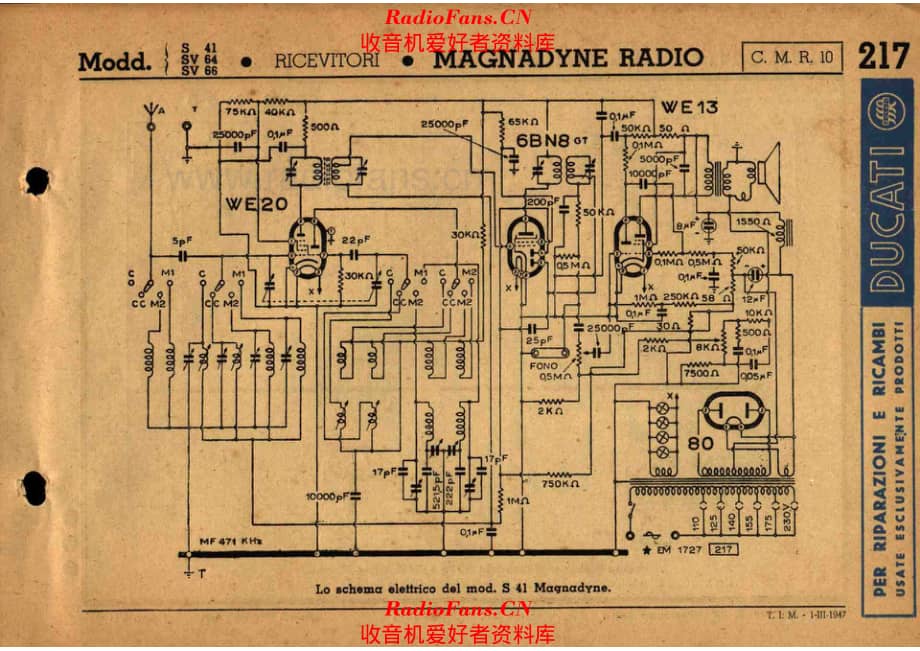 Magnadyne S41_2 电路原理图.pdf_第1页