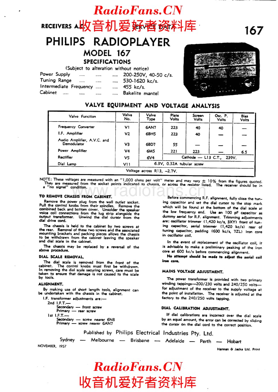 Philips 167 电路原理图.pdf_第1页