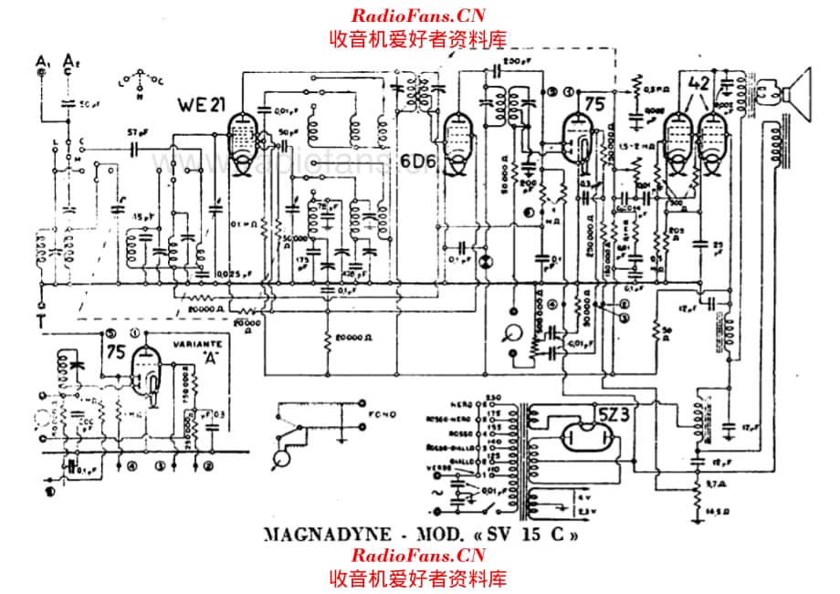 Magnadyne SV15C_2 电路原理图.pdf_第1页