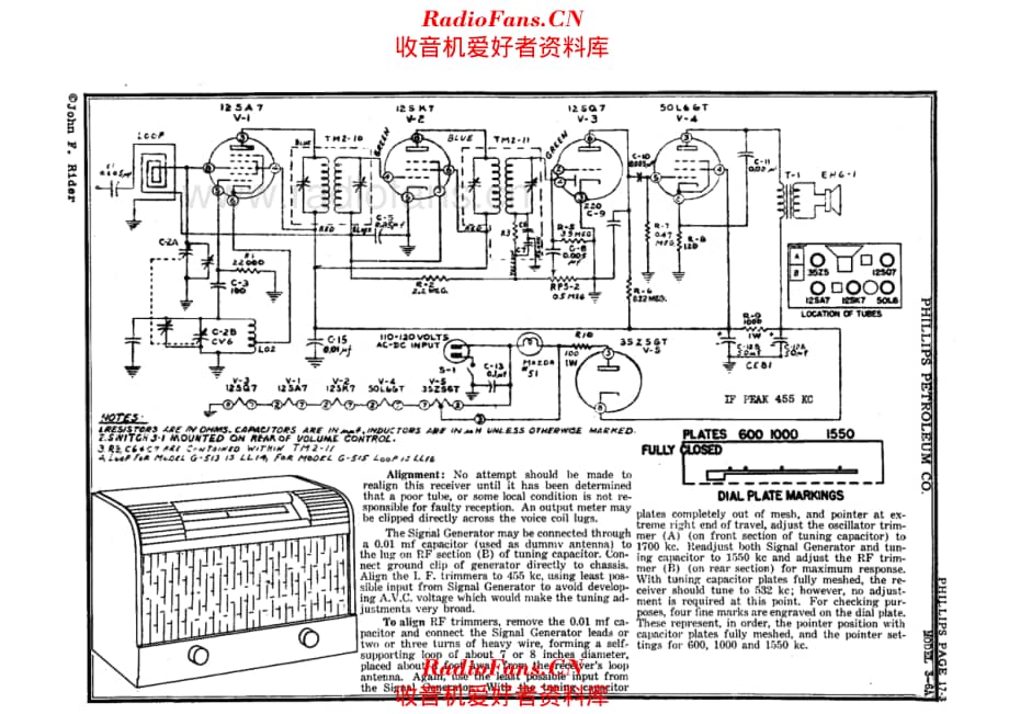 Phillips 3-6A 电路原理图.pdf_第1页