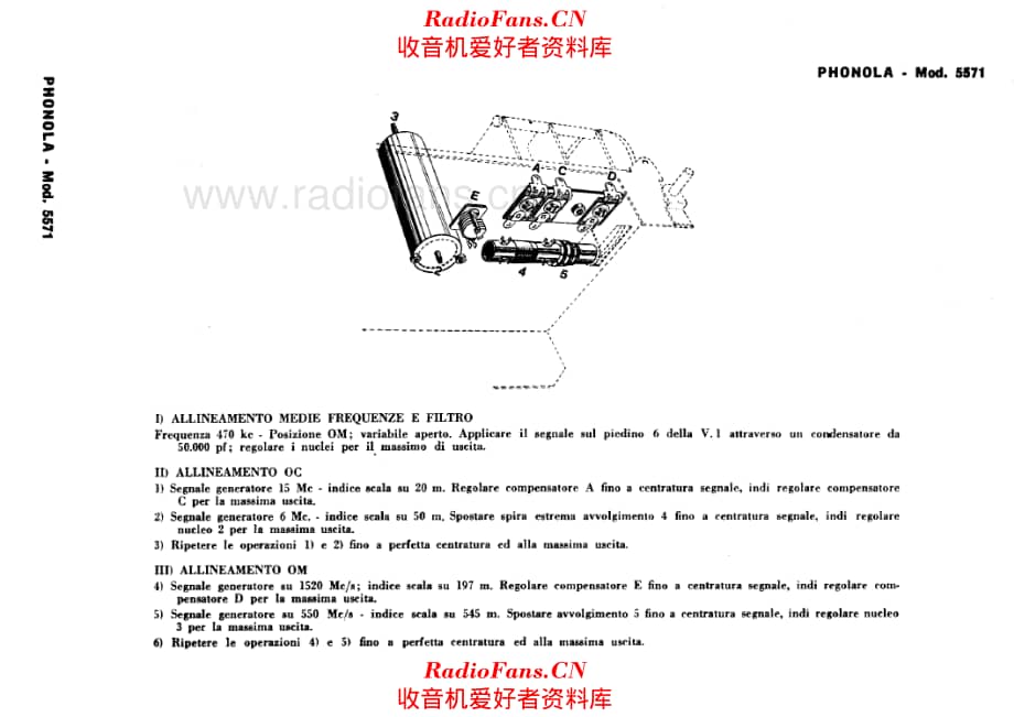 Phonola 5571 alignement 电路原理图.pdf_第1页