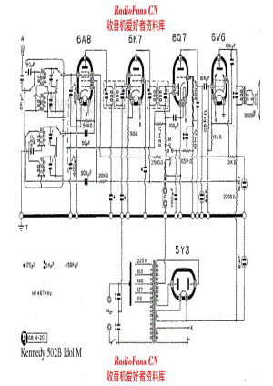 Kennedy 502B Idol M 电路原理图.pdf