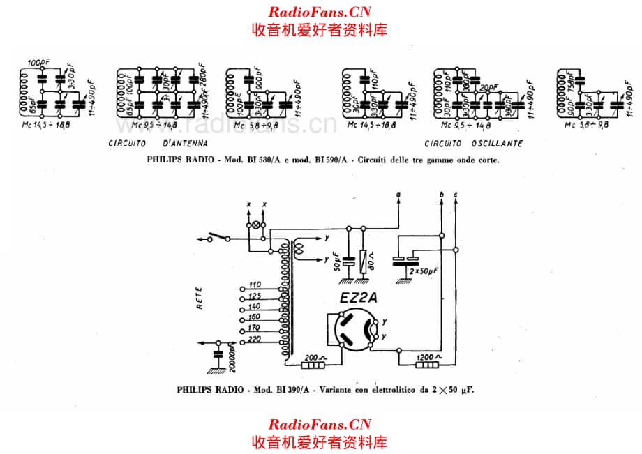 Philips BI580A BI590A variante 电路原理图.pdf_第1页