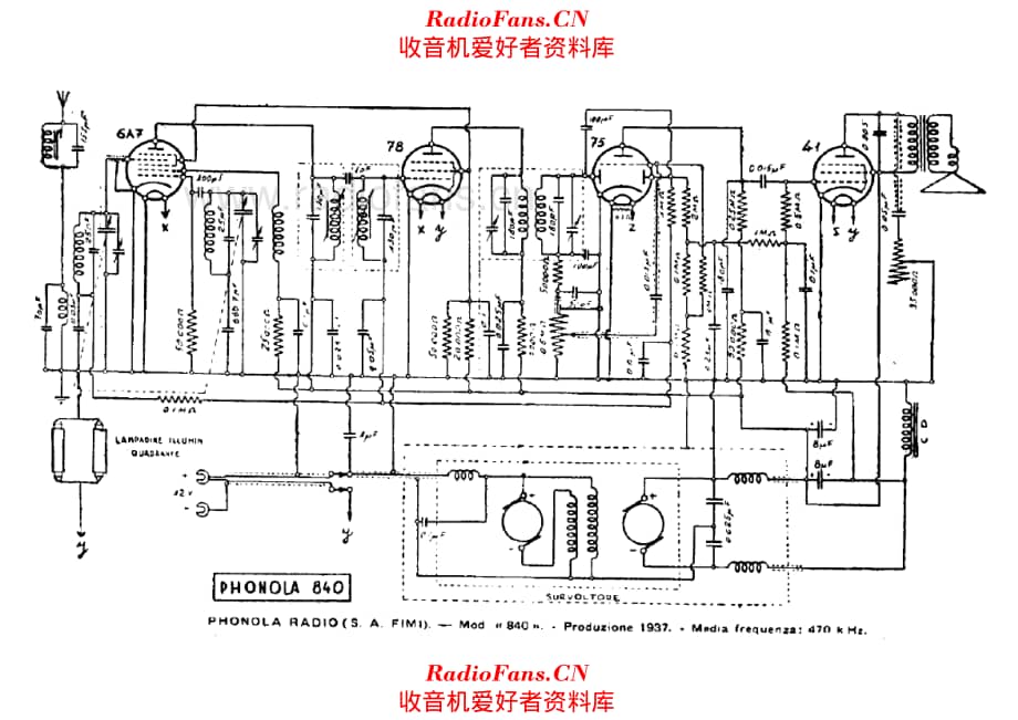 Phonola 840 电路原理图.pdf_第1页