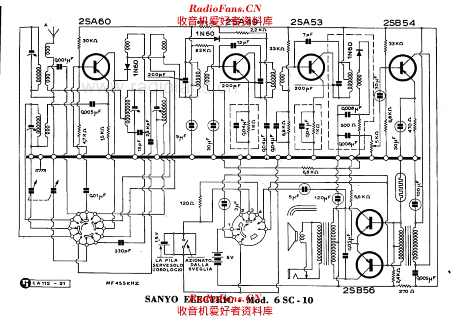 Sanyo 6SC-10 电路原理图.pdf_第1页