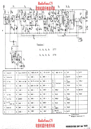 Sony TR810 电路原理图.pdf