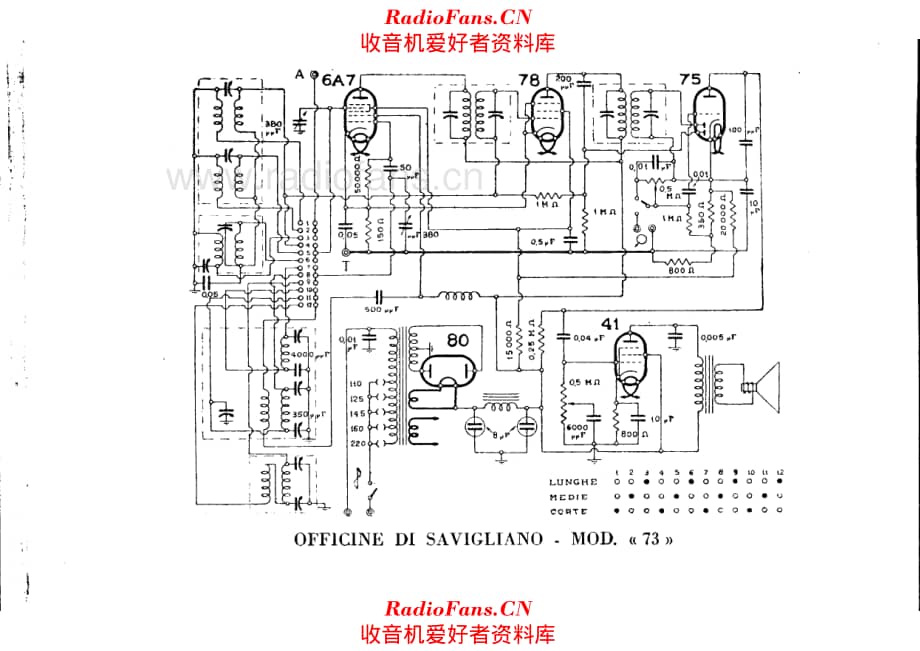 Savigliano 73 电路原理图.pdf_第1页