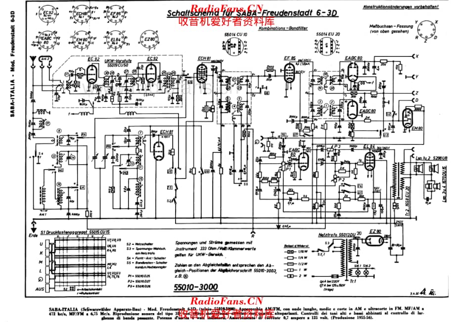 Saba Freudenstadt 6-3D 电路原理图.pdf_第1页