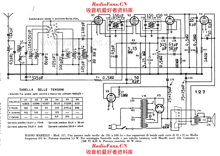 Radiomarelli 127 电路原理图.pdf_第1页