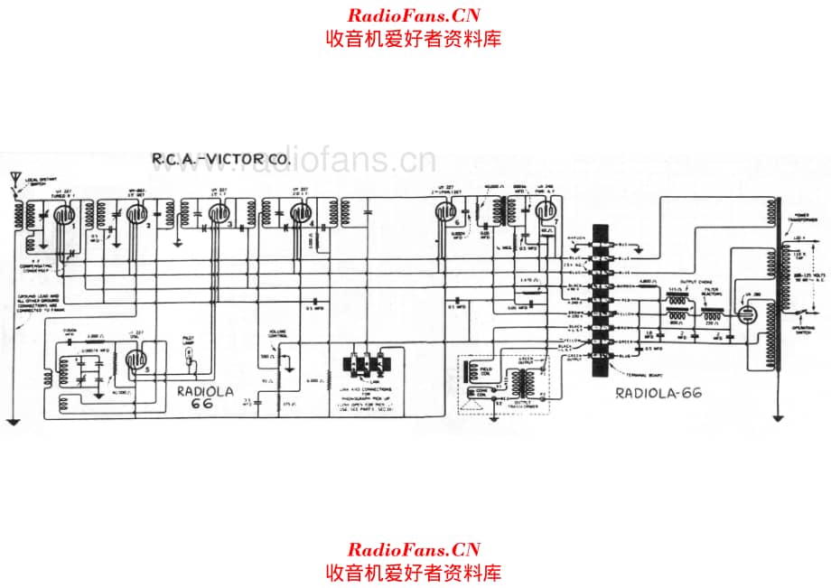 RCA Radiola 66 电路原理图.pdf_第1页