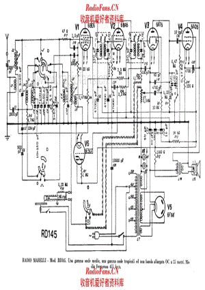 Radiomarelli RD145 电路原理图.pdf