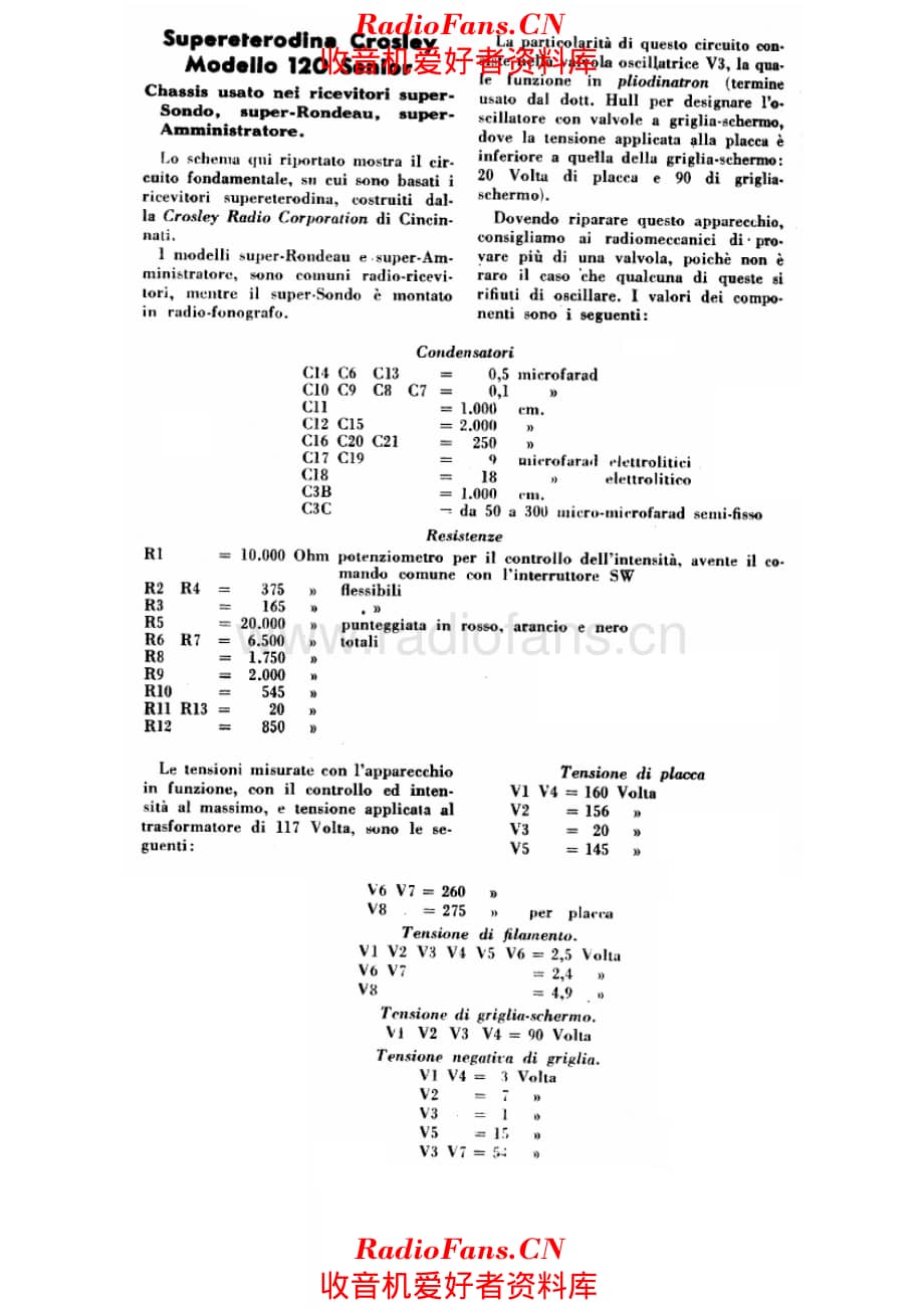 Siare 120 Senior components 电路原理图.pdf_第1页