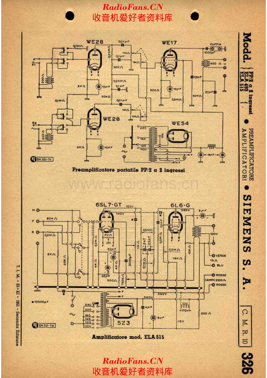 Siemens Amp_PP-2_ELA515 电路原理图.pdf_第1页