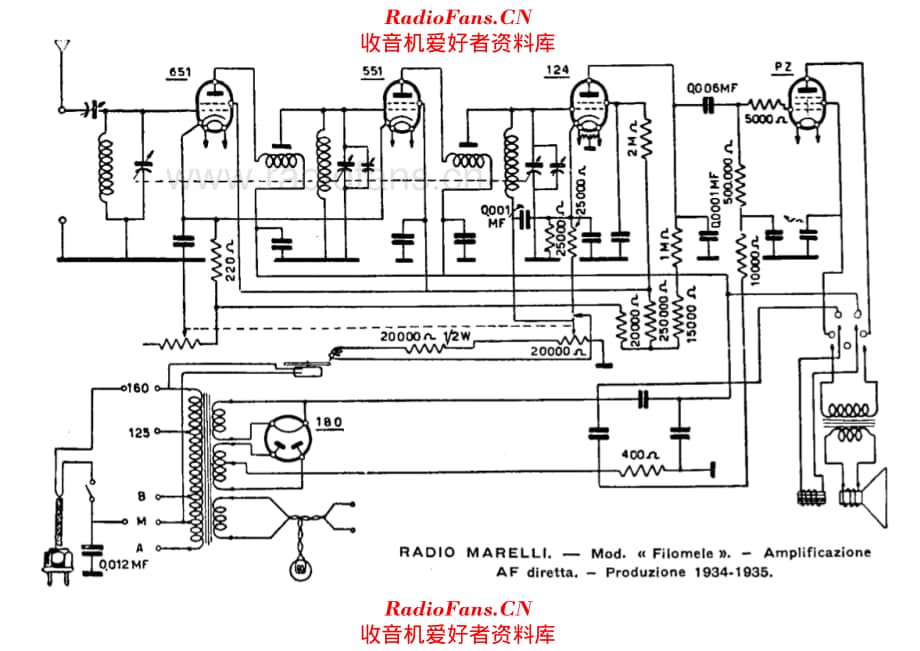 Radiomarelli Filomele 电路原理图.pdf_第1页