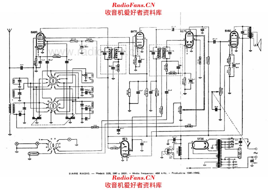 Siare 528 - 590 - 2631 电路原理图.pdf_第1页