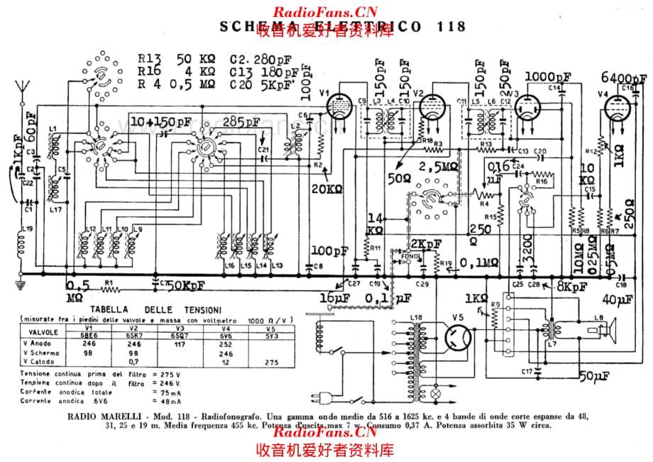 Radiomarelli 118_2 电路原理图.pdf_第1页