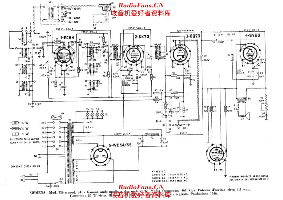 Siemens 536 541 电路原理图.pdf_第1页