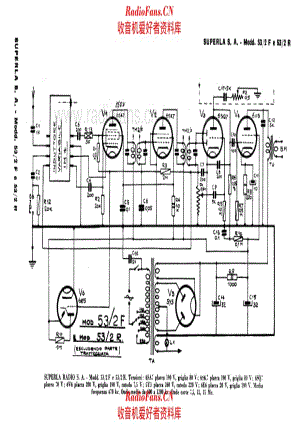 Radio Superla 53-2F 53-2R 电路原理图.pdf
