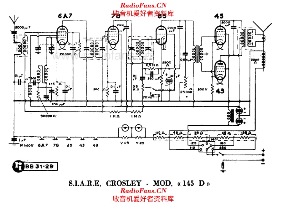 Siare 145D 电路原理图.pdf_第1页