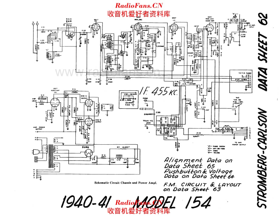 Stromberg Carlson 154 service manual 电路原理图.pdf_第1页