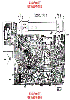 Telefunken Partner 7281T PCB layout 电路原理图.pdf