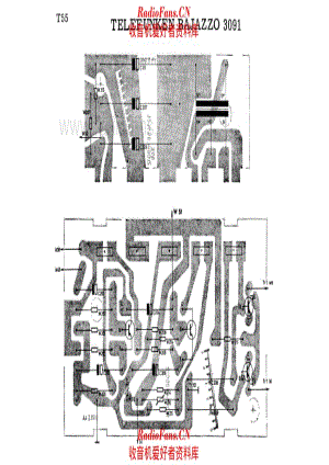 Telefunken Bajazzo 3091 PCB layout 电路原理图.pdf