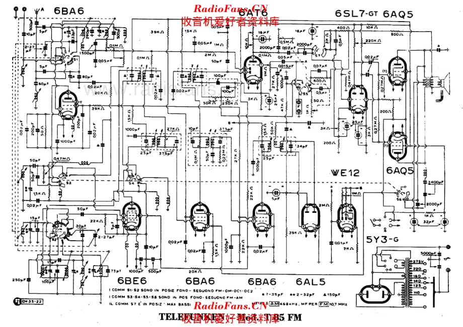 Telefunken T85FM 电路原理图.pdf_第1页