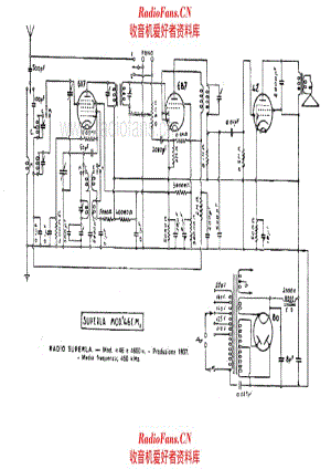 Radio Superla 46CM 4600 电路原理图.pdf