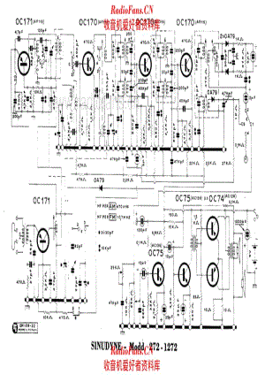 Sinudyne 272 1272 电路原理图.pdf
