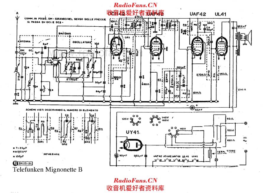 Telefunken Mignonette B 电路原理图.pdf_第1页