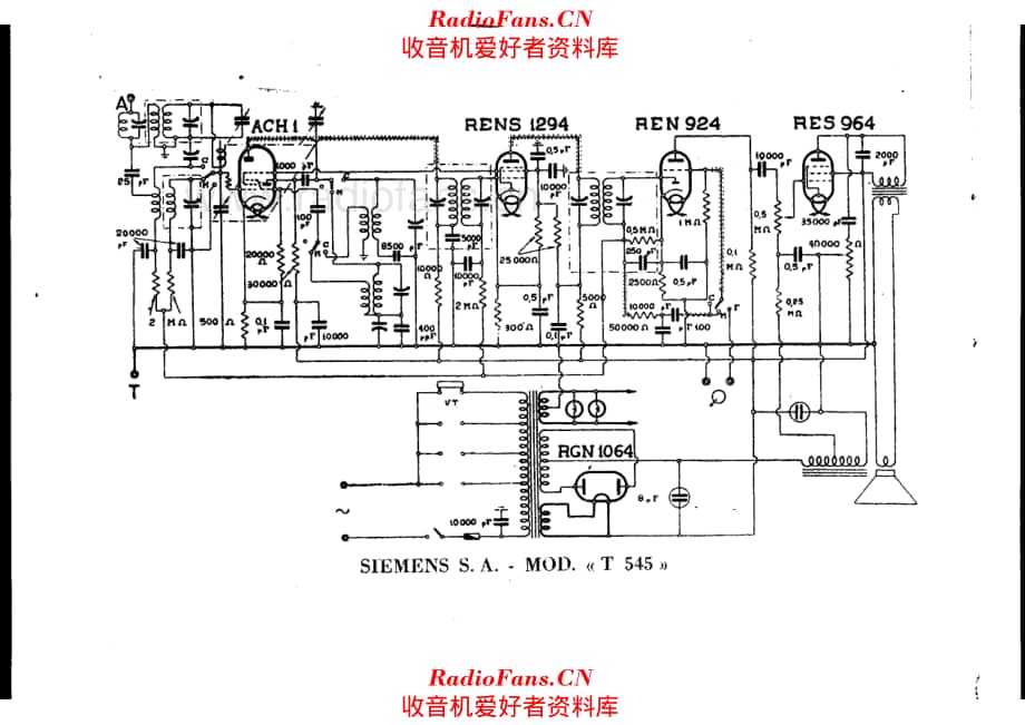 Siemens T 545 电路原理图.pdf_第1页