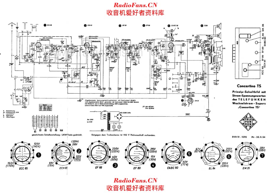 Telefunken Concertino TS 电路原理图.pdf_第1页