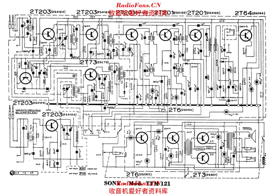 Sony TFM121 电路原理图.pdf_第1页