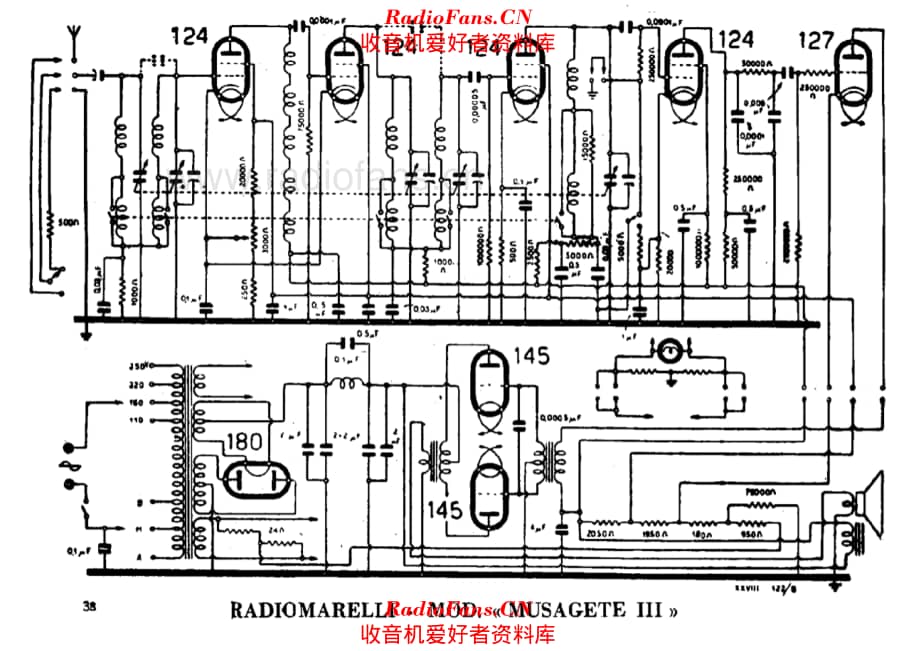 Radiomarelli Musagete III 电路原理图.pdf_第1页