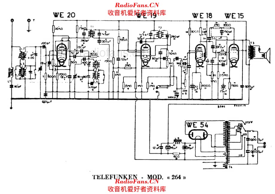 Telefunken 264 电路原理图.pdf_第1页