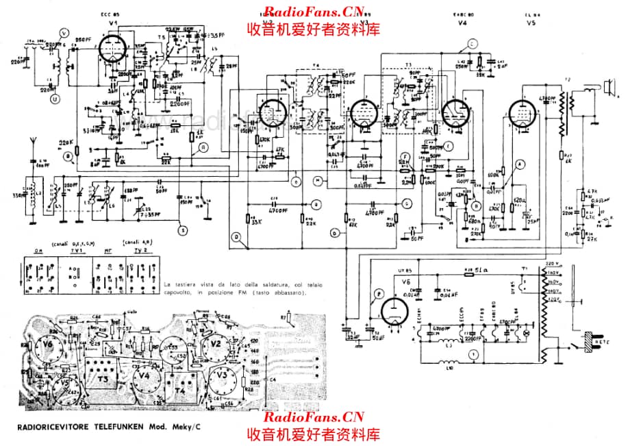 Telefunken Meky C 电路原理图.pdf_第1页