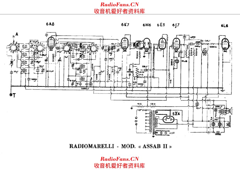 Radiomarelli Assab II 电路原理图.pdf_第1页