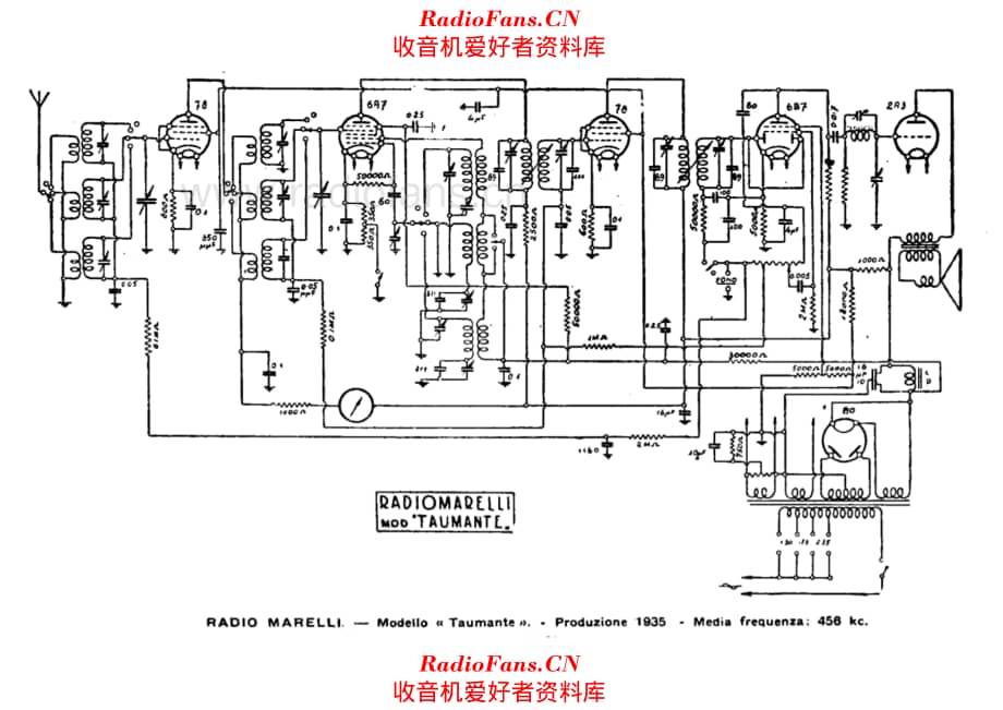 Radiomarelli Taumante 电路原理图.pdf_第1页