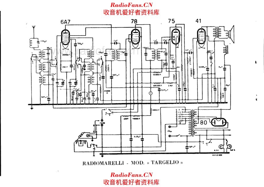 Radiomarelli Targelio 电路原理图.pdf_第1页