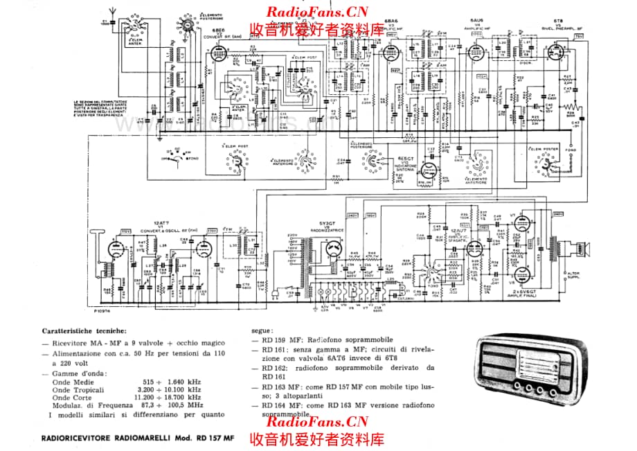 Radiomarelli 157 电路原理图.pdf_第1页