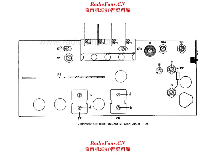 Siemens RR622 RF6328 Fono AM-FM alignment 电路原理图.pdf_第1页