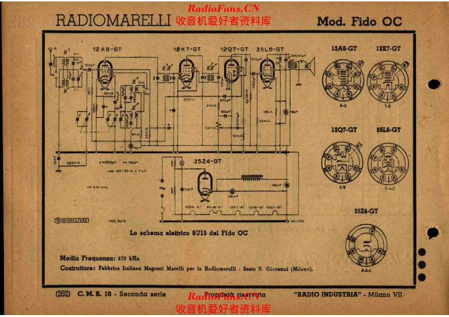 Radiomarelli Fido OC 电路原理图.pdf_第1页