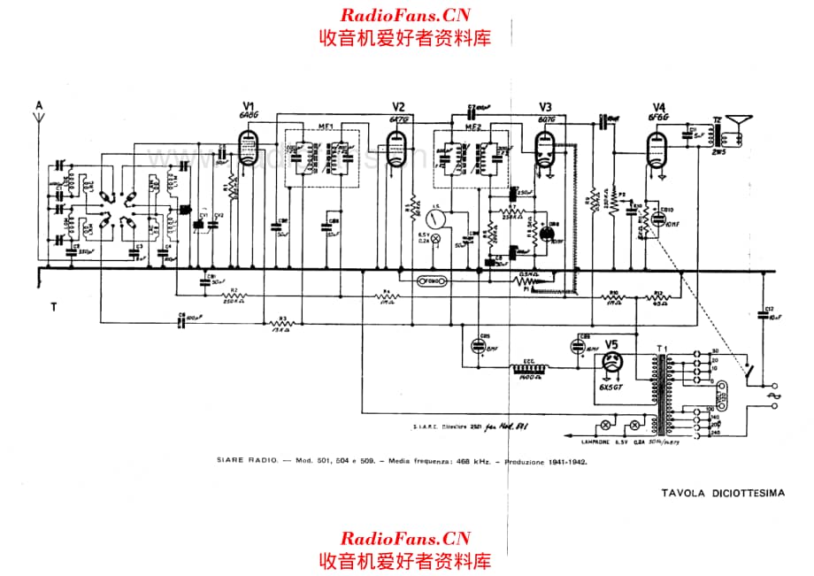 Siare Crosley S-501_504_509 电路原理图.pdf_第1页