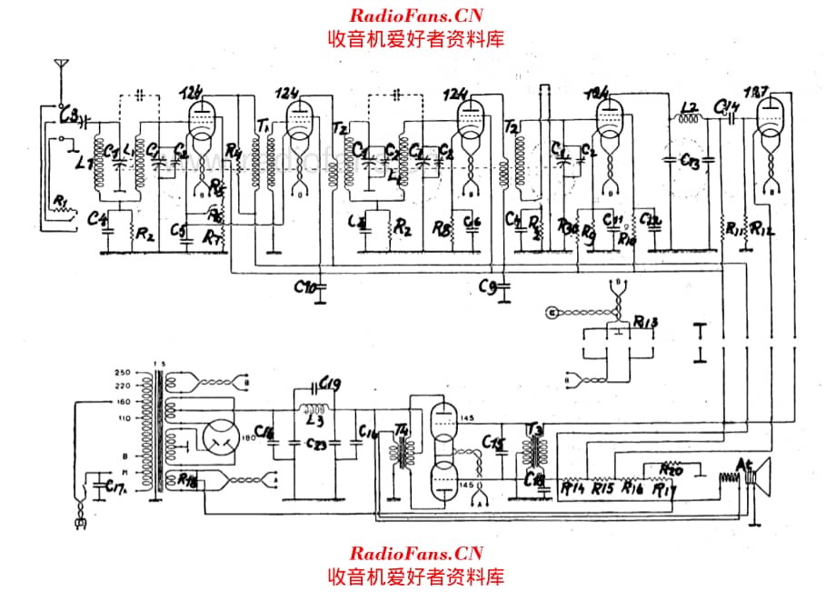 Radiomarelli Musagete II alternate 电路原理图.pdf_第1页