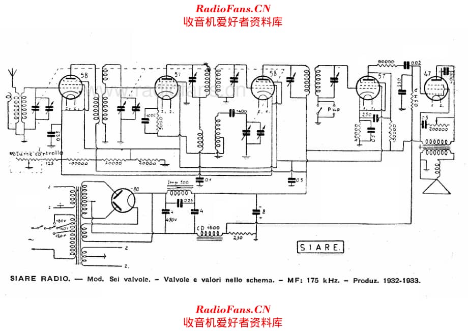 Siare - sei valvole 电路原理图.pdf_第1页