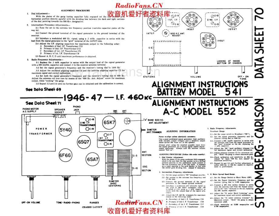 Stromberg Carlson 541 552 电路原理图.pdf_第2页