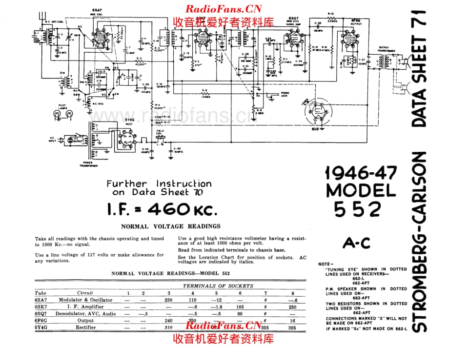 Stromberg Carlson 541 552 电路原理图.pdf_第3页